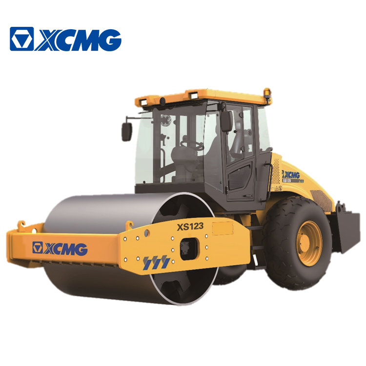 XCMG XS123 vibratory road roller 12 tons road roller machine price